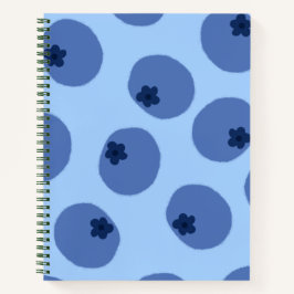 Blueberry Wild Notebook Cover - Titel & Beschreibu Notizbuch