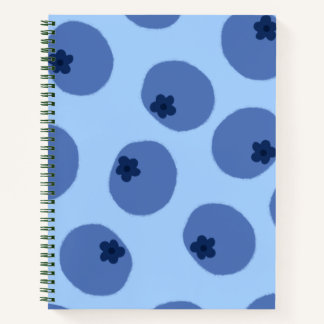 Blueberry Wild Notebook Cover - Titel & Beschreibu Notizbuch