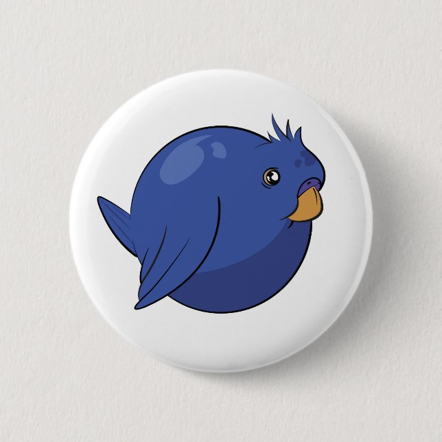 Bluebirbly Button (Vorderseite)
