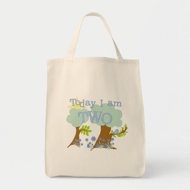 Bluebird 2. Geburtstagsgeschenke und Geschenke Tragetasche (Vorne)