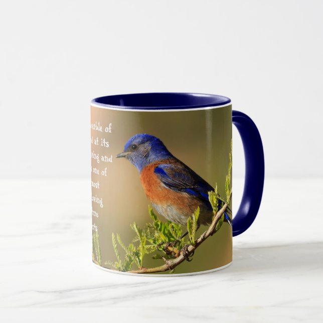 Bluebird-Angebot für Frühjahr Tasse (VorderseiteRechts)