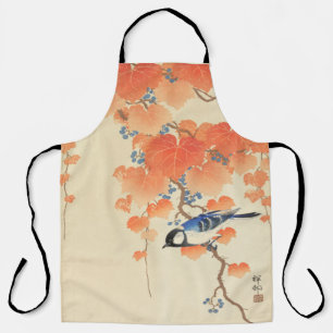 Bluebird auf einem Paulownia Tree Schürze