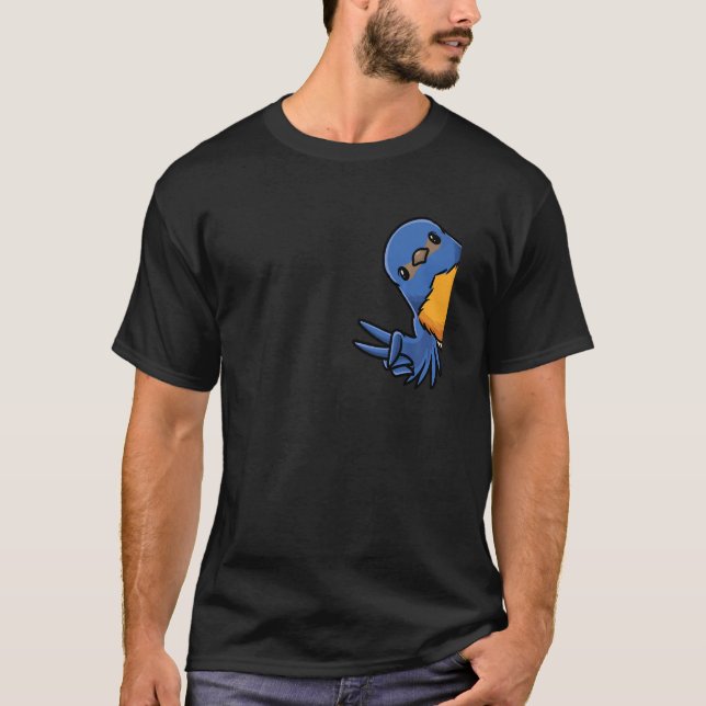 Bluebird Bird T-Shirt (Vorderseite)