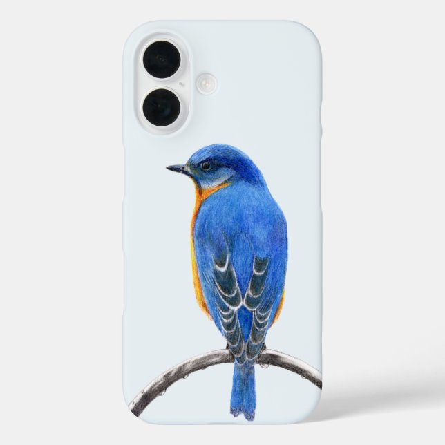 Bluebird Case-Mate iPhone Hülle (Rückseite)