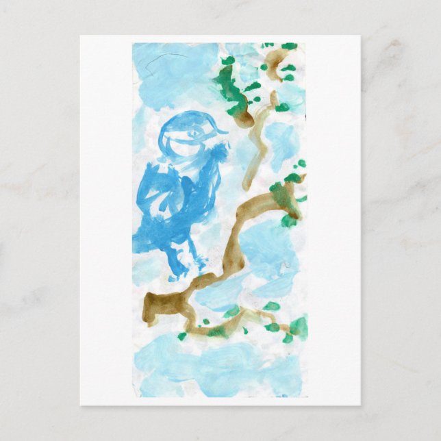 Bluebird des Glücks nach Karte (Vorderseite)