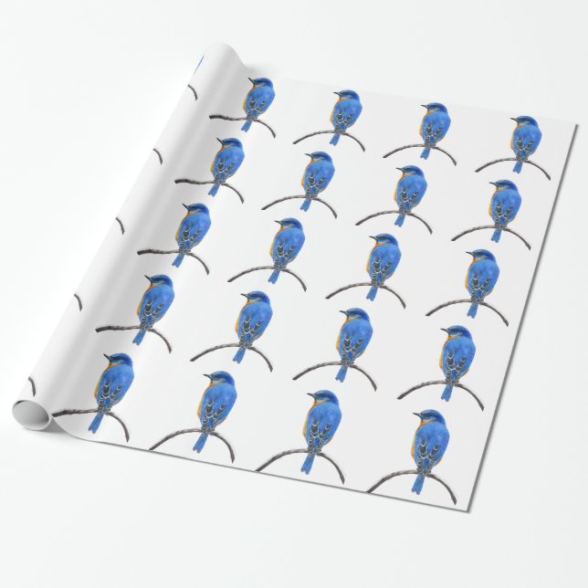 Bluebird Geschenkpapier (Ungerollt)