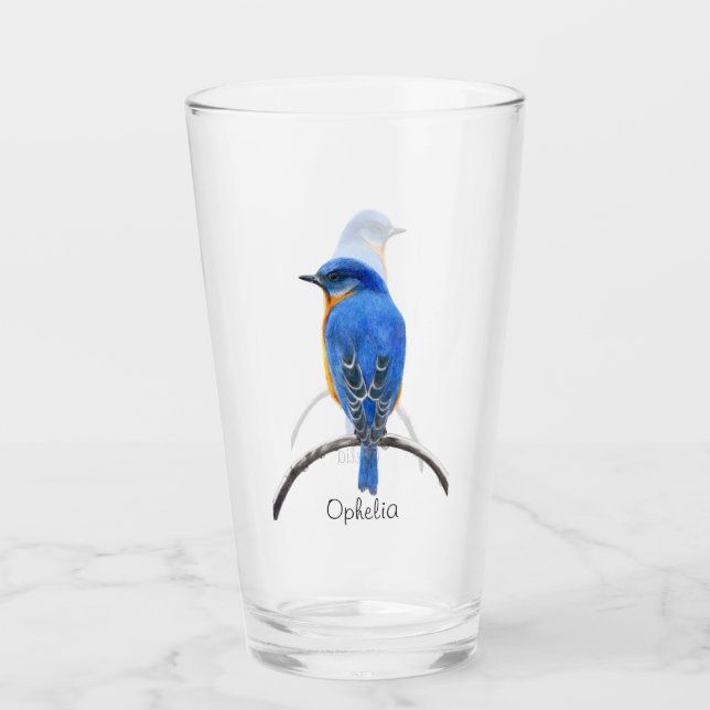 Bluebird Glas (Vorderseite)