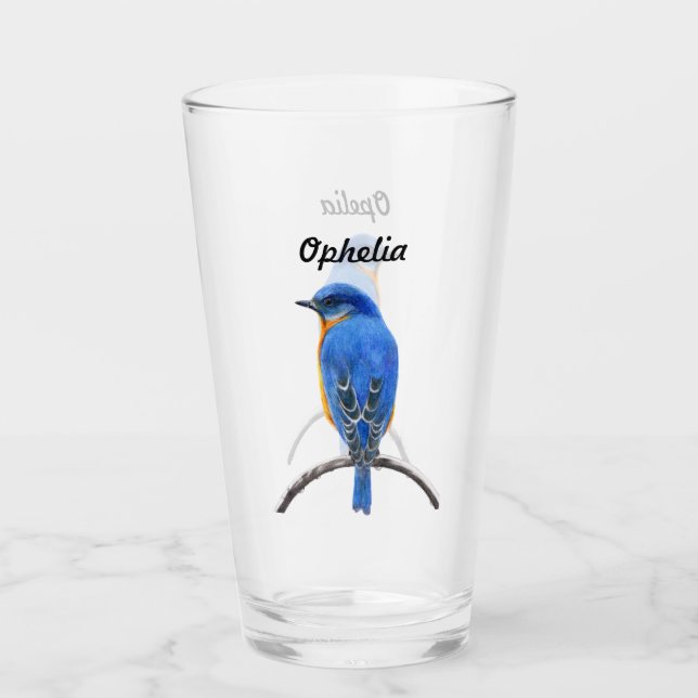 Bluebird Glas (Vorderseite)