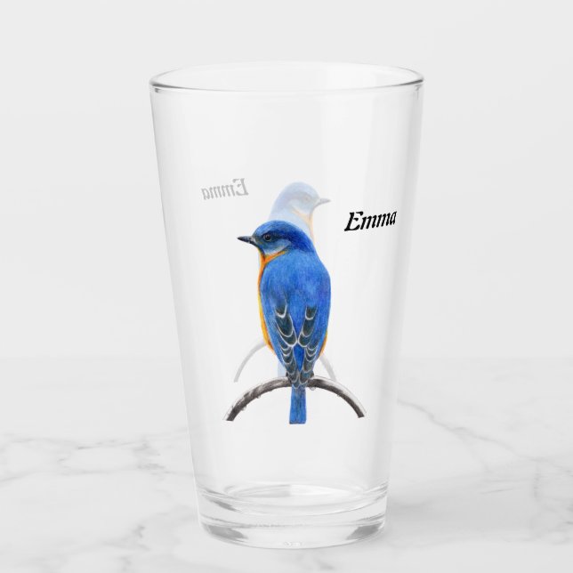 Bluebird Glas (Vorderseite)