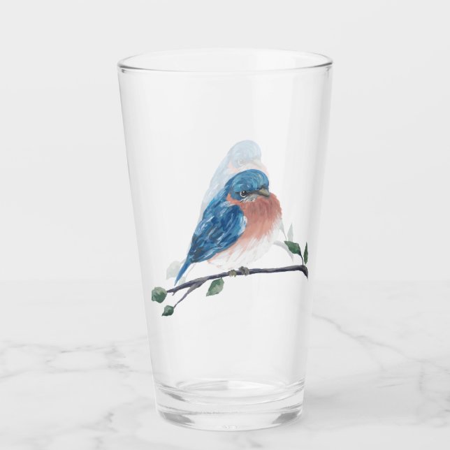 Bluebird Glass Tumbler (Vorderseite)