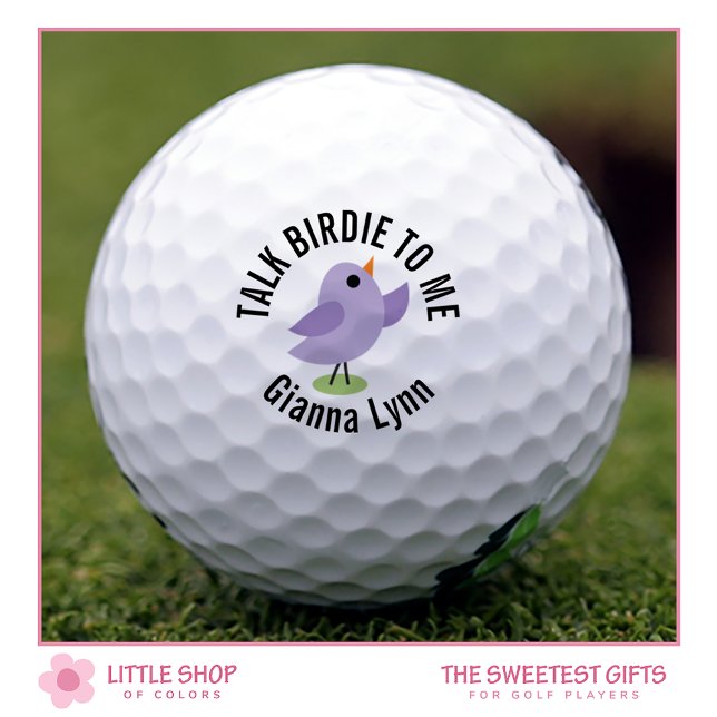 Bluebird: Grün Mit Monogramm machen Golfball (Von Creator hochgeladen)