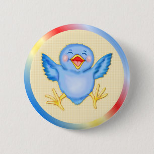 Bluebird Happy Button