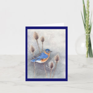 Bluebird Holiday Card Feiertagskarte