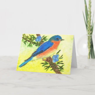 Bluebird Karte