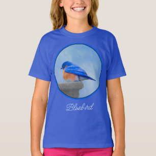 Bluebird-Malerei - Original Bird Art T - Shirt