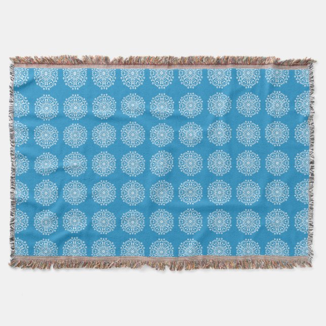 Bluebird Mandala Decke (Vorderseite)