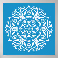 Bluebird Mandala