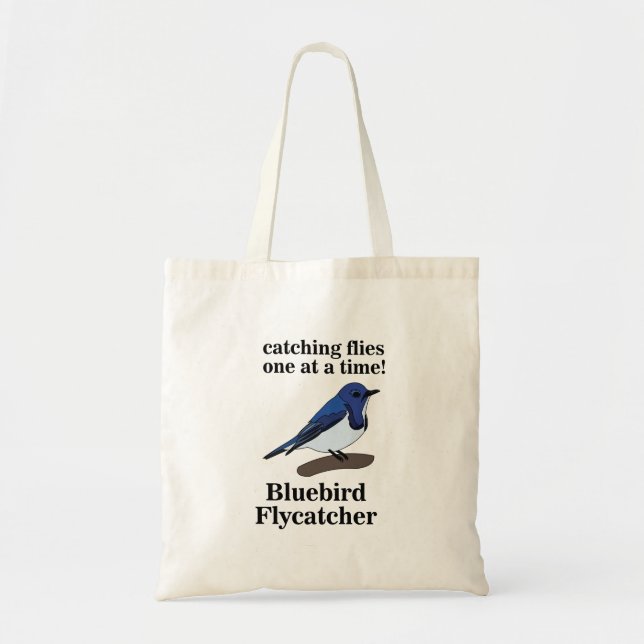 Bluebird Nature Wildlife Funny Tragetasche (Vorne)