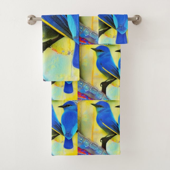 Bluebird of Happiness Bad Handtuch Set (Insitu)