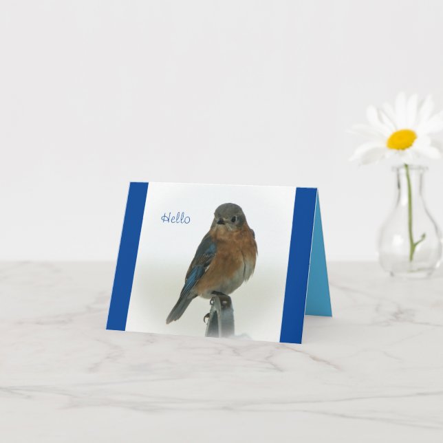 Bluebird of Happiness Card Karte (Kleines Gewächs)