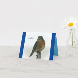 Bluebird of Happiness Card Karte