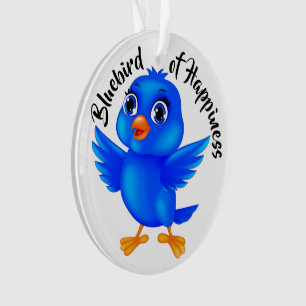 Bluebird of Happiness Ornament