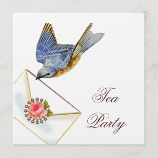Bluebird-Party Einladung