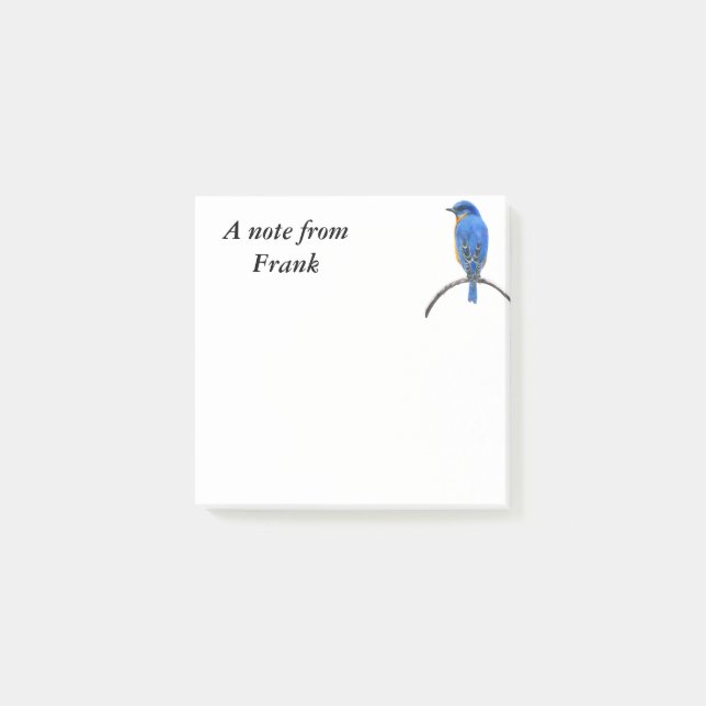 Bluebird Post-it Klebezettel (Vorderseite)