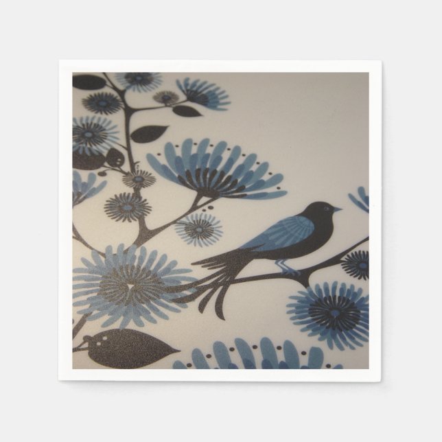 BLUEBIRD SERVIETTE (Vorderseite)
