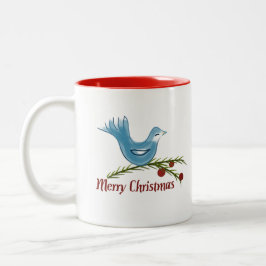 Bluebird-Tasse Zweifarbige Tasse