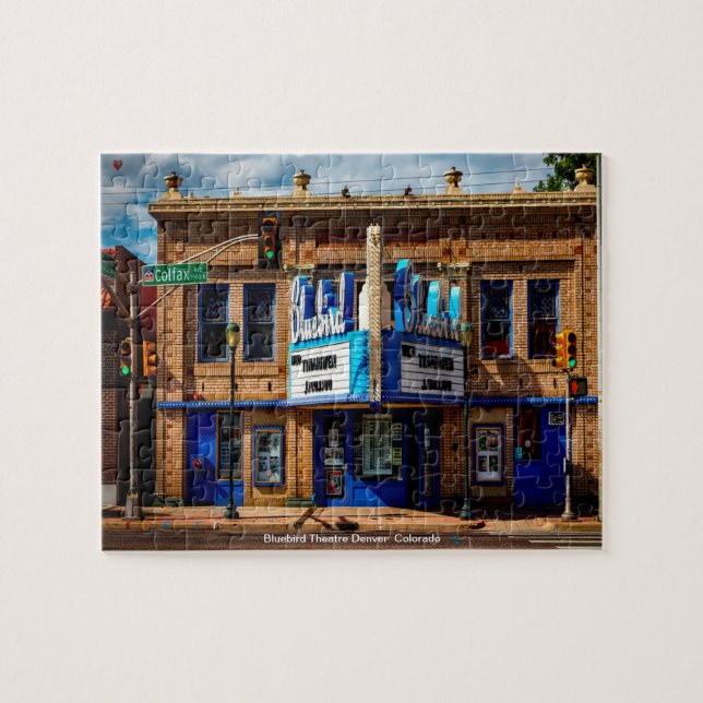 Bluebird Theater Denver Colorado Puzzle (Horizontal)