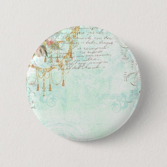 Bluebird und Tassels Button (Vorderseite)