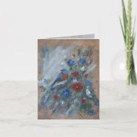 Bluebird USA - handgemalt