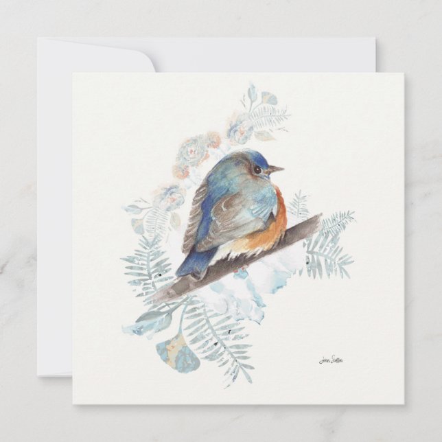Bluebird Watercolor Art (Vorderseite)