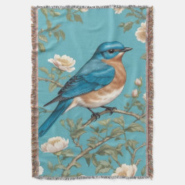 Bluebird William Morris Inspiriert Türkis Decke