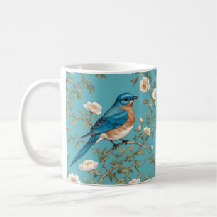 Bluebird William Morris Inspiriert Türkis Kaffeetasse