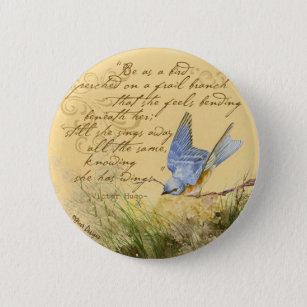 Bluebird zu Branch & Victor Hugo Quote Button