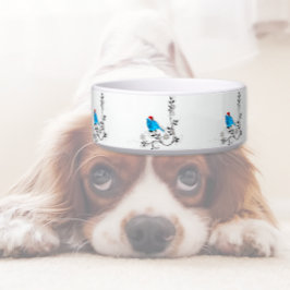 Bluebird zu Weihnachten Napf