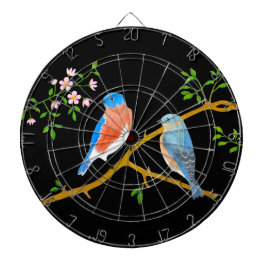 Bluebirds Black Dartscheibe