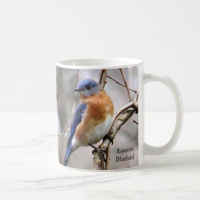 Bluebirds Coffee Tasse II von BirdingCollectibles (Rechts)
