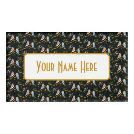 Bluebirds Desk Namenschild