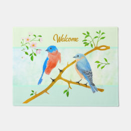 Bluebirds Doormat Fußmatte