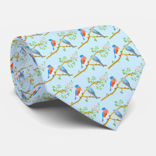Bluebirds Light Blue Neck Tie Krawatte