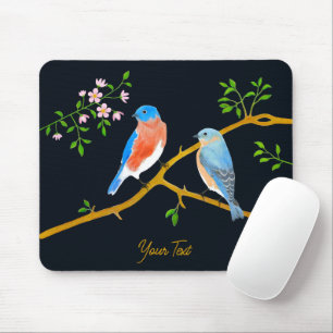 Bluebirds Mousepad