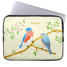 Bluebirts Gelber Laptop-Sieb Laptopschutzhülle