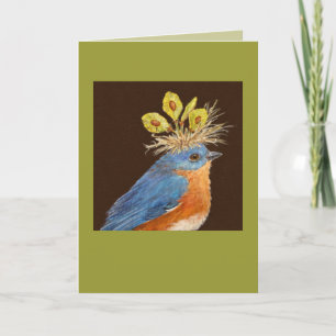 Bluebirts-Karte für Männer und Frauen Karte