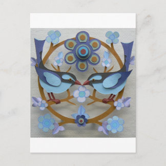 Bluebirts Postkarte