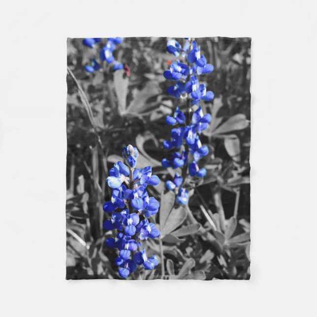 Bluebonnet-Blanket Fleecedecke (Vorderseite)