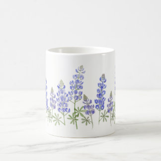 Bluebonnet-Blumen-Tasse - alle Größen/Arten Kaffeetasse