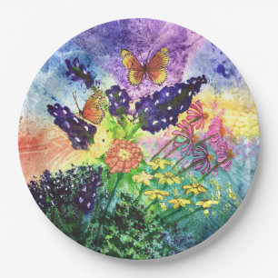 Bluebonnet-Blumenstrauß Pappteller